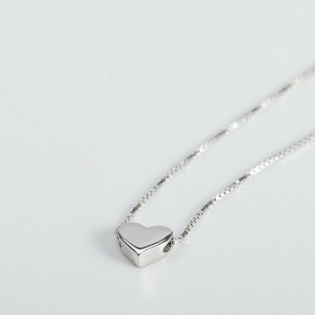 Fashion Simple Heart-shaped Clavicle Chain - DropOnline.co