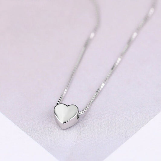 Fashion Simple Heart-shaped Clavicle Chain - DropOnline.co
