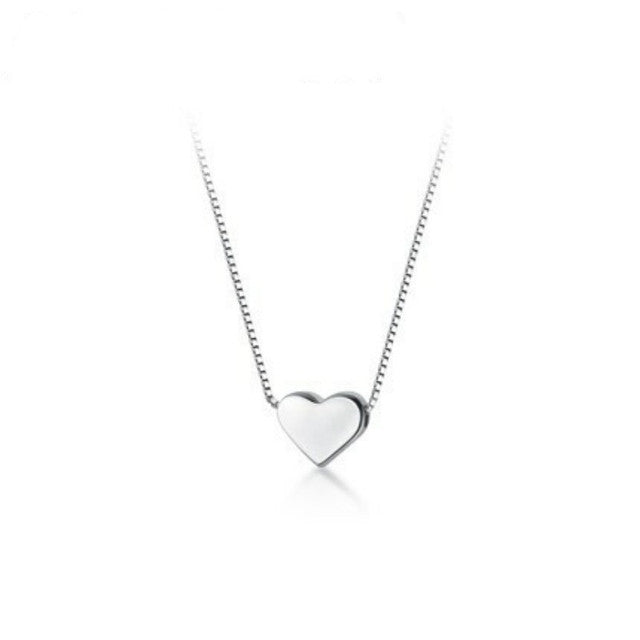 Fashion Simple Heart-shaped Clavicle Chain - DropOnline.co