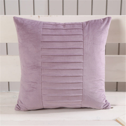 Fabric Backrest Chair Cushion Nordic Cushion Solid Color Pillowcase - DropOnline.co