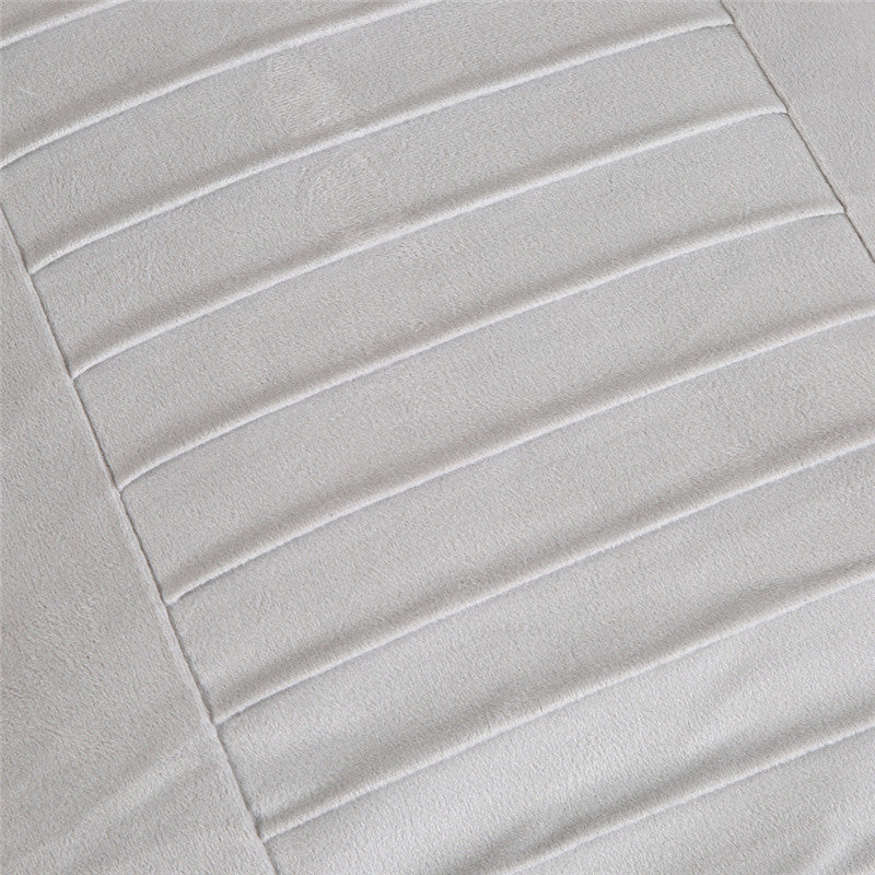 Fabric Backrest Chair Cushion Nordic Cushion Solid Color Pillowcase - DropOnline.co