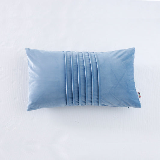 Crepe Organ Hugging Pillow Case Solid Color Holland Velvet Sofa Cushion Pillow - DropOnline.co