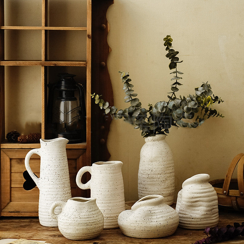 Home Fashion Simple Ceramic Vase Decoration - DropOnline.co