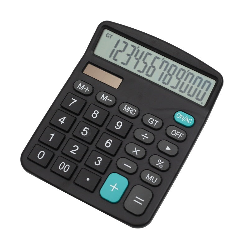 Big Screen Twelve-Digit True Solar Office Calculator 837 Calculator Financial M28 Calculator - DropOnline.co