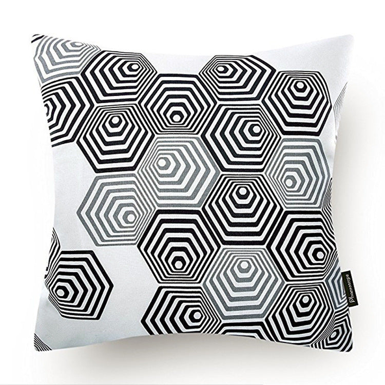 Household Geometric Super Soft Pillowcase Cushion Cover - DropOnline.co