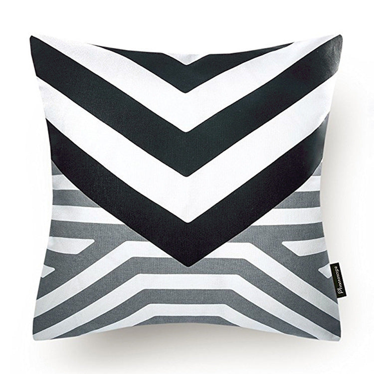 Household Geometric Super Soft Pillowcase Cushion Cover - DropOnline.co