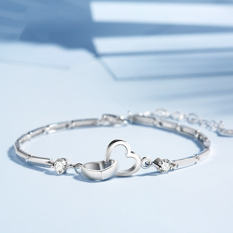 Charms 925 Sterling Silver Bracelets Bangles For Women - DropOnline.co