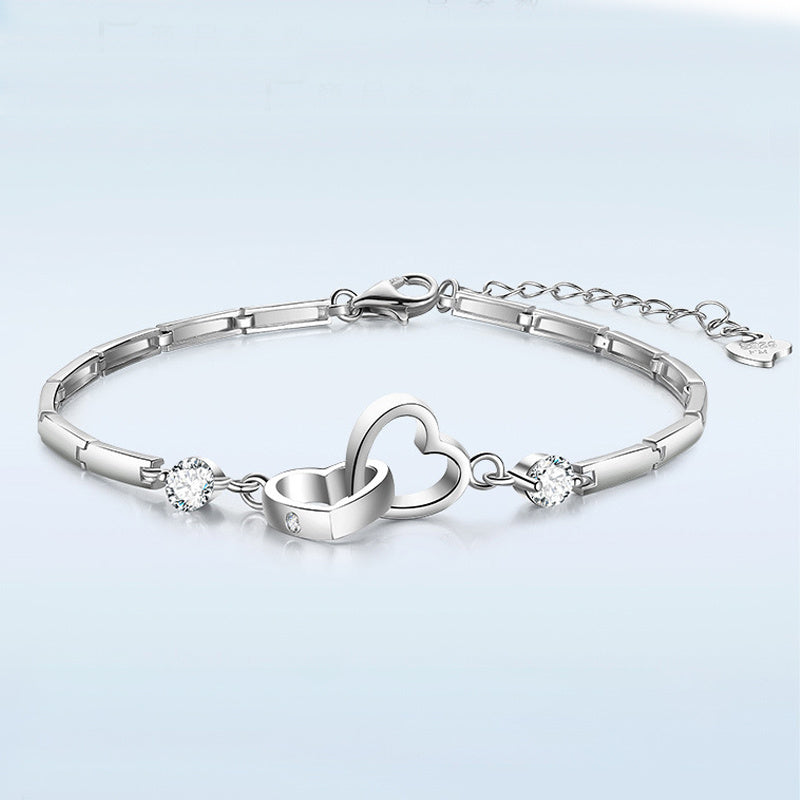 Charms 925 Sterling Silver Bracelets Bangles For Women - DropOnline.co