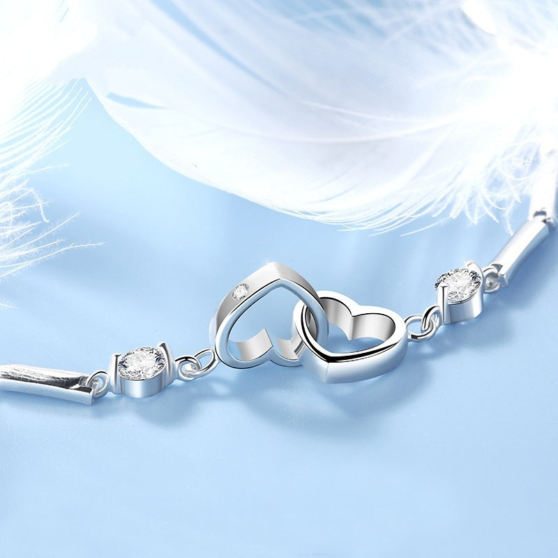 Charms 925 Sterling Silver Bracelets Bangles For Women - DropOnline.co