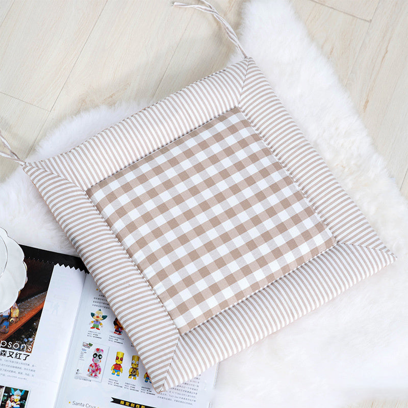 Lattice Stitching Cotton And Linen Cushion More Patterns - DropOnline.co