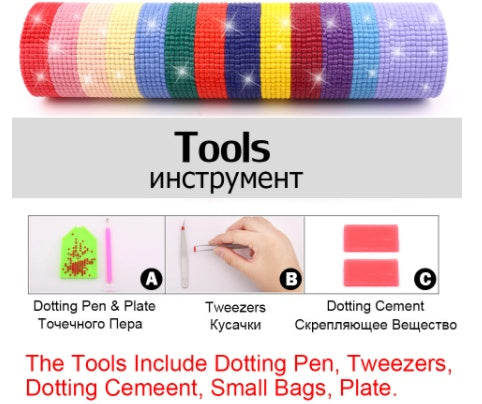 Embroidery Cross Stitch 5D Kit - DIY Home Decoration Needlework Craft Project - DropOnline.co