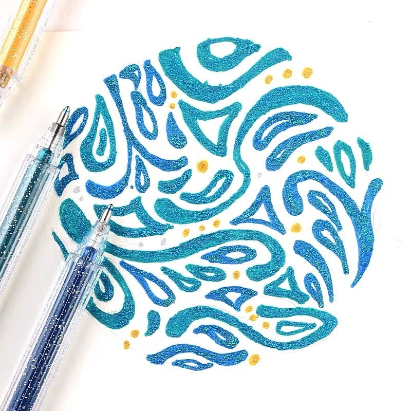 Color-Changing Fluorescent Greeting Card Colored Pens - DropOnline.co