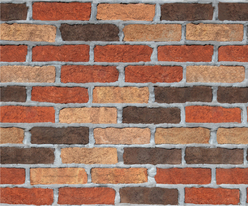 Home Decor 3D PVC Wood Grain Wall Paper Brick Stone Wallpaper Self-Adhesive Living Room Bedroom 3D Wallpaper Decoration - DropOnline.co