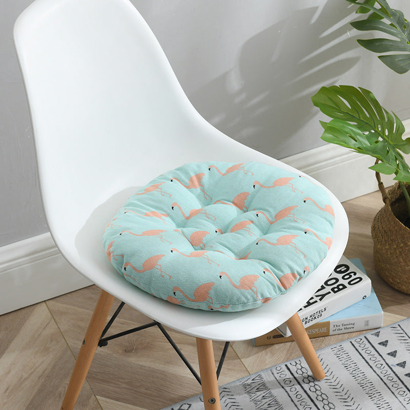 Hot Sale In Autumn And Winter Thick Cotton And Linen Round Cushion Nordic Home Chair Cushion Office Student Tatami Cushion - DropOnline.co