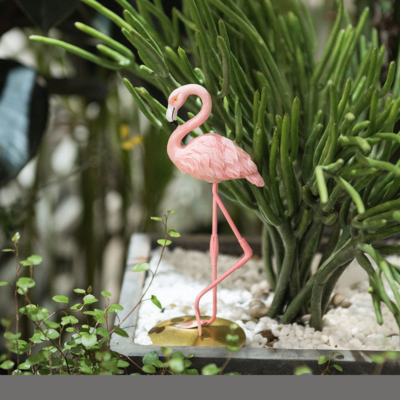 Flamingo Decoration Crafts Home Decoration Living Room Soft Decoration - DropOnline.co