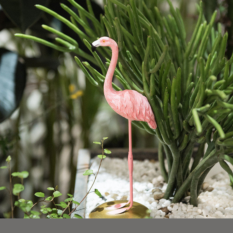 Flamingo Decoration Crafts Home Decoration Living Room Soft Decoration - DropOnline.co