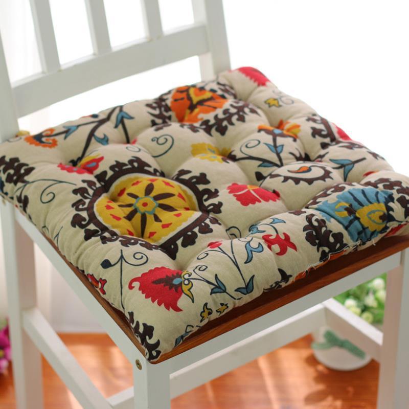 National Style Thickened Chair Cushion Office Computer Chair Cushion - DropOnline.co