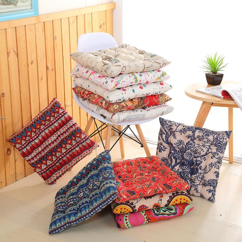 National Style Thickened Chair Cushion Office Computer Chair Cushion - DropOnline.co