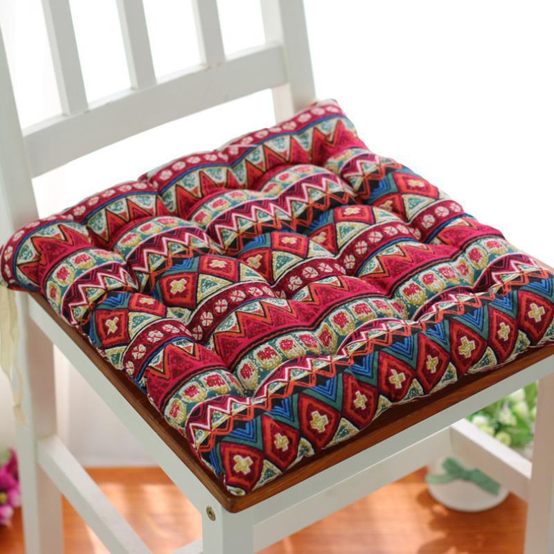 National Style Thickened Chair Cushion Office Computer Chair Cushion - DropOnline.co