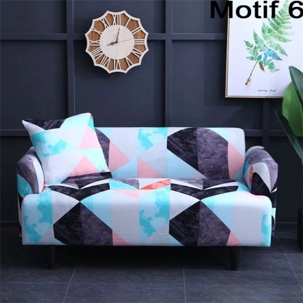 Printed sofa cushion sofa cover sofa cover - DropOnline.co