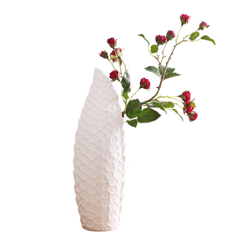 Nordic Style Morden Creative Design Flower Vase Ceramic Home Decor Fashion Vase - DropOnline.co