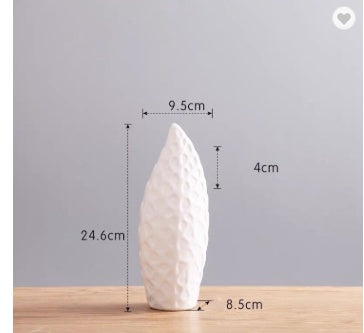 Nordic Style Morden Creative Design Flower Vase Ceramic Home Decor Fashion Vase - DropOnline.co
