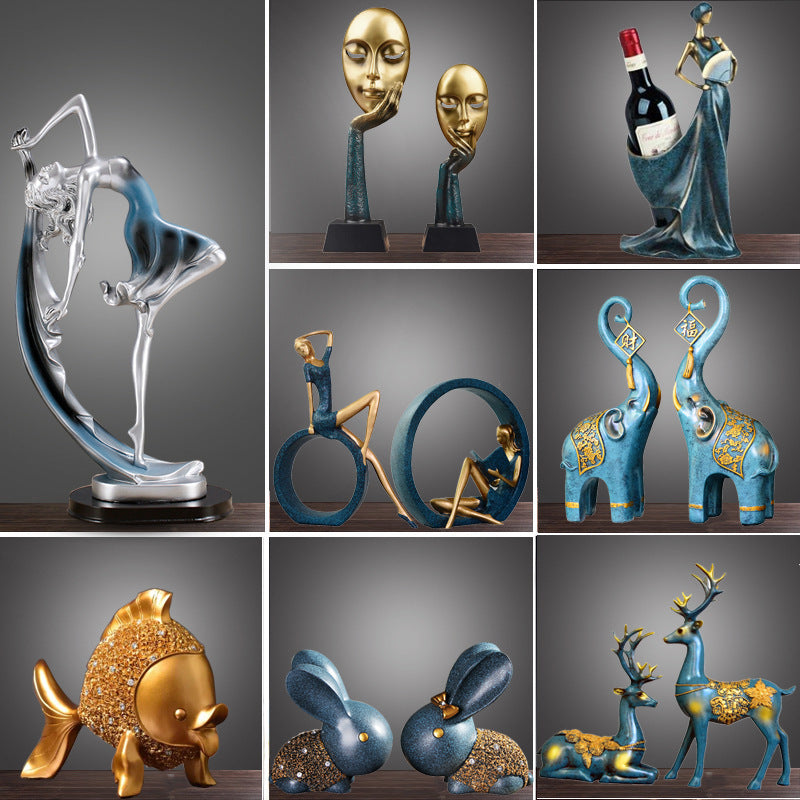 Modern Living Room Decoration Decoration Home Creative TV Cabinet - DropOnline.co