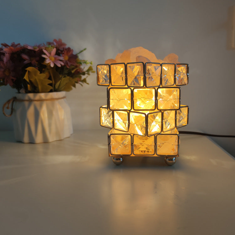 Cute Mini Creative European Table Lamp - Modern LED Crystal Bedroom Night Light Room Decor - DropOnline.co