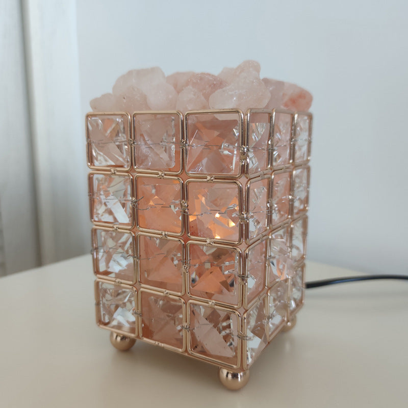Cute Mini Creative European Table Lamp - Modern LED Crystal Bedroom Night Light Room Decor - DropOnline.co