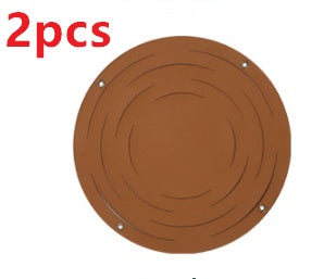 Leather Hanger Basket Macrame Wall Hanging Planter Shelf Decorative Flower Pot Holder Boho Home Decor for Small Plants - DropOnline.co