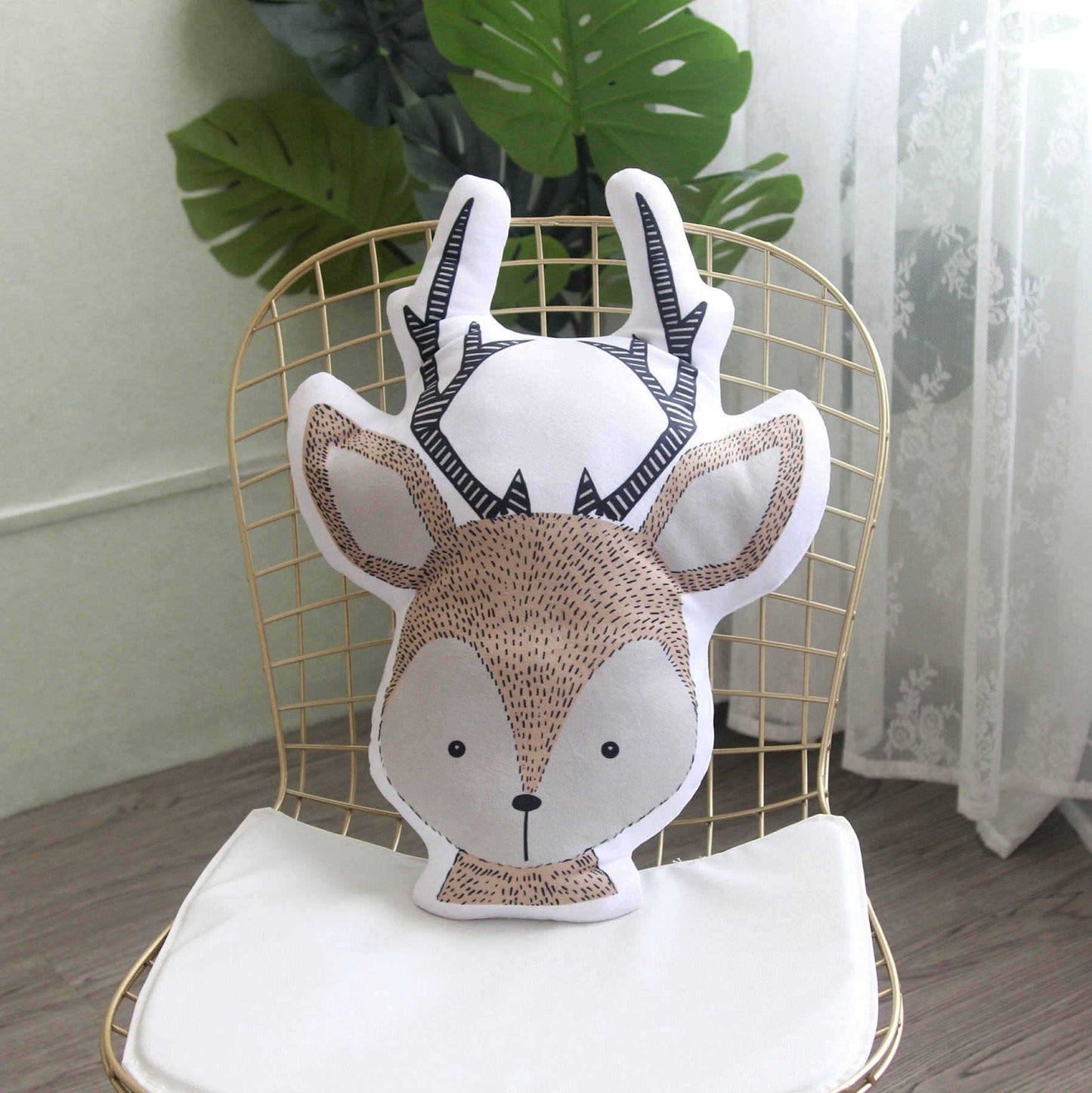 Forest Animal Pillow Sofa Bedroom Cushion - DropOnline.co