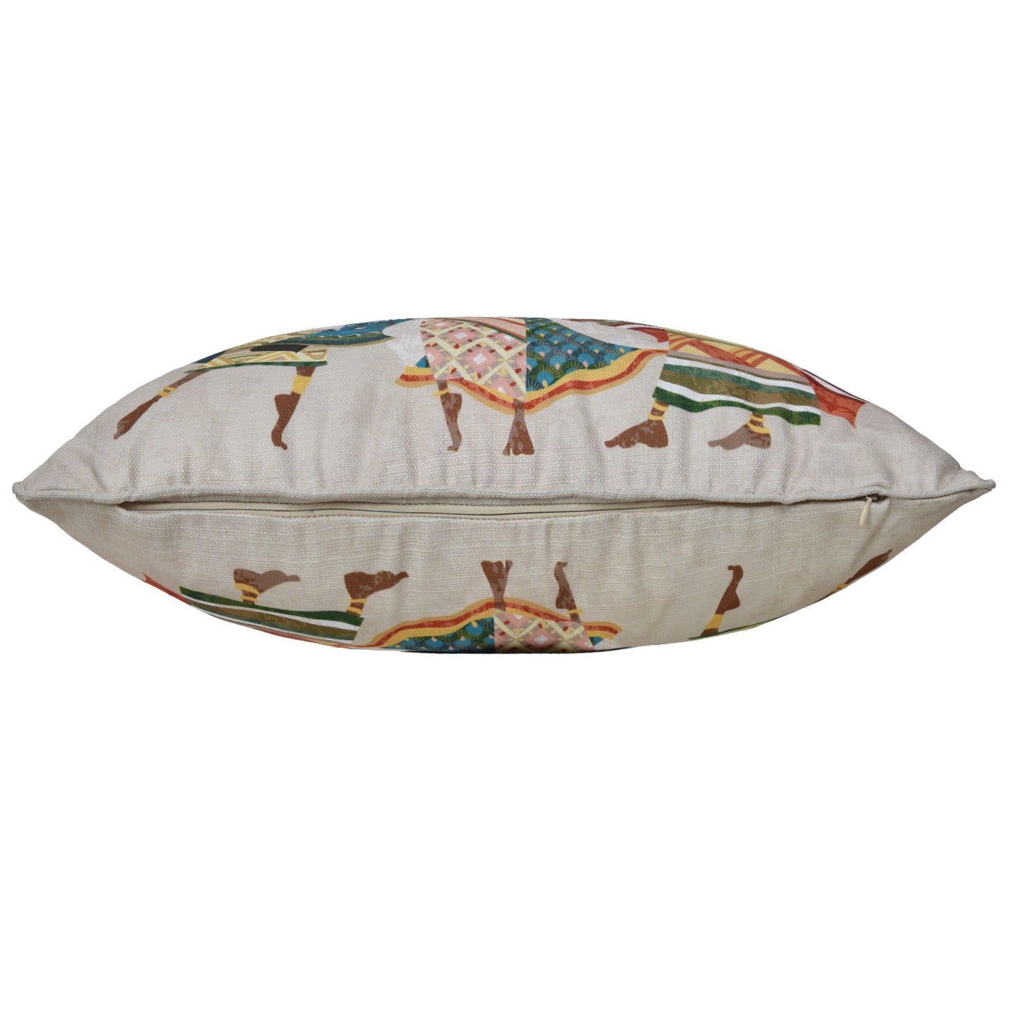 Printed Cushion Shell Ethnic Style Woman Pattern Living Room Bedroom Sofa Cushion Pillowcase - DropOnline.co