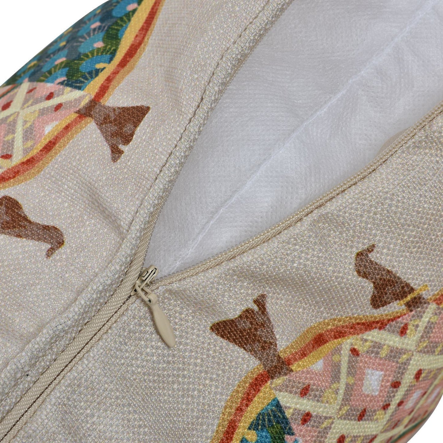 Printed Cushion Shell Ethnic Style Woman Pattern Living Room Bedroom Sofa Cushion Pillowcase - DropOnline.co