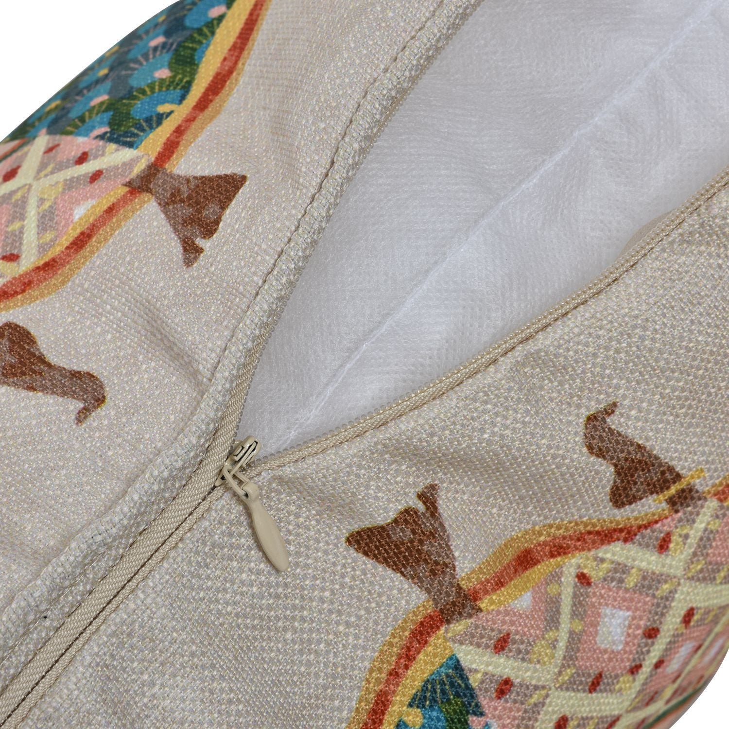 Printed Cushion Shell Ethnic Style Woman Pattern Living Room Bedroom Sofa Cushion Pillowcase - DropOnline.co