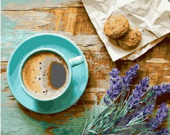 Coffee Decor - DIY Painting By Numbers Kit - DropOnline.co