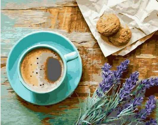Coffee Decor - DIY Painting By Numbers Kit - DropOnline.co