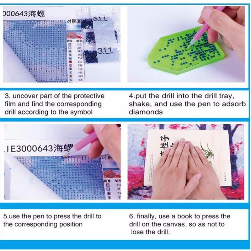 Cityscape Diamond Painting Embroidery Decoration, Home Decoration - DropOnline.co