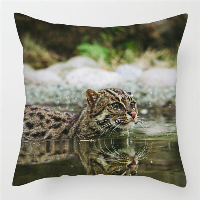 Hairless Pillowcase Home Sofa Cushion Cover - Smooth Decorative Throw Pillow Case - DropOnline.co