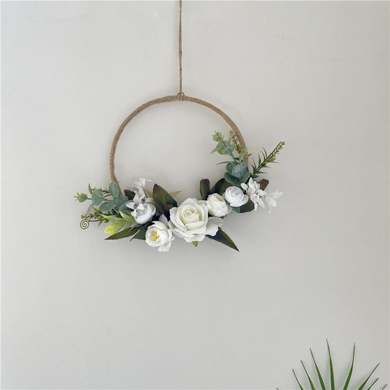 Wall Decor Room Wall Hanging Rose Garland - DropOnline.co