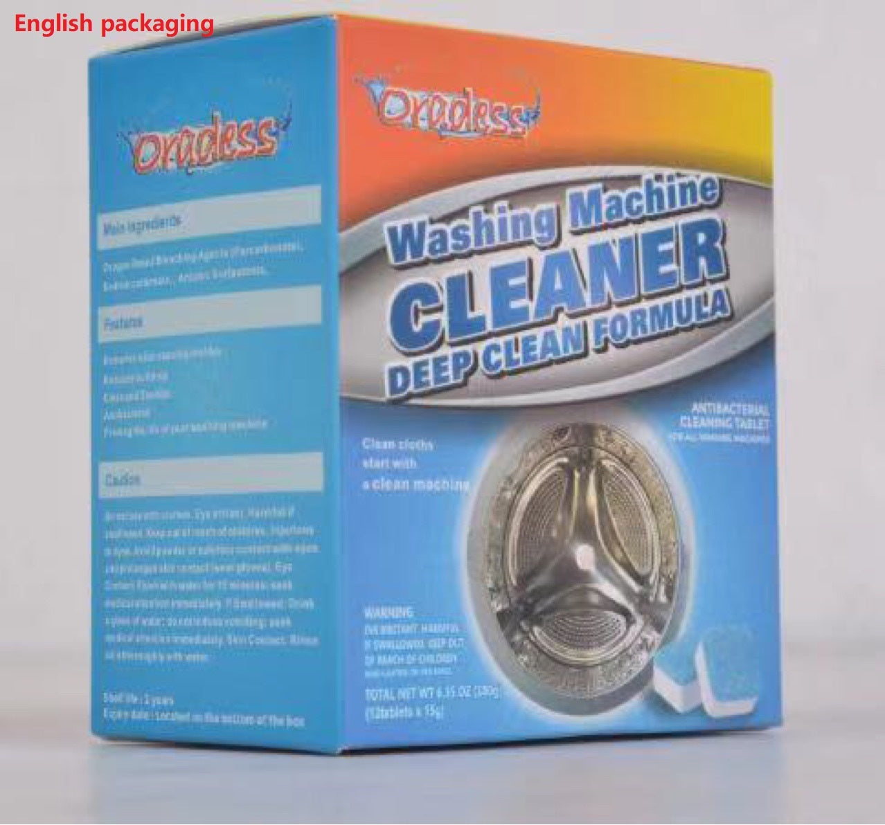Washing Machine Tub Bomb Cleaner - Deep Cleaning Tablets for Fresh & Bacteria-Free Laundry - DropOnline.co