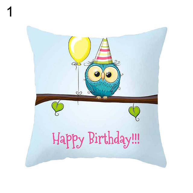 Owl animal pillowcase cushion cover - DropOnline.co