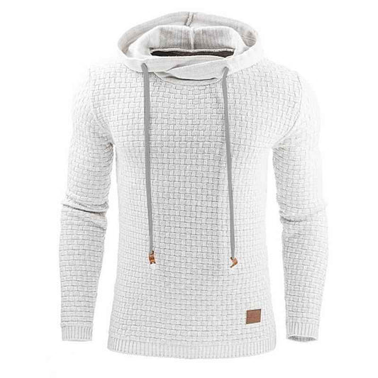 Men's Classic Hooded Sweater - Comfortable Pullover Hoodie