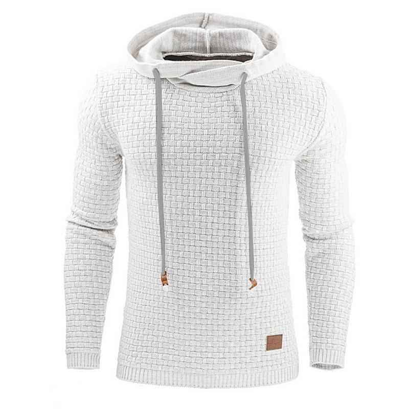 Men's Classic Hooded Sweater - Comfortable Pullover Hoodie