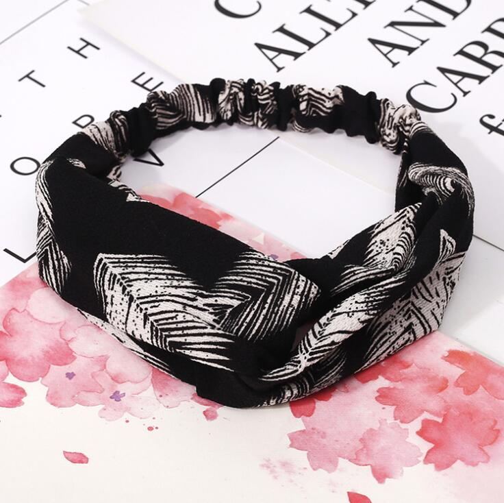 Women's Retro Style Printed Headband - DropOnline.co