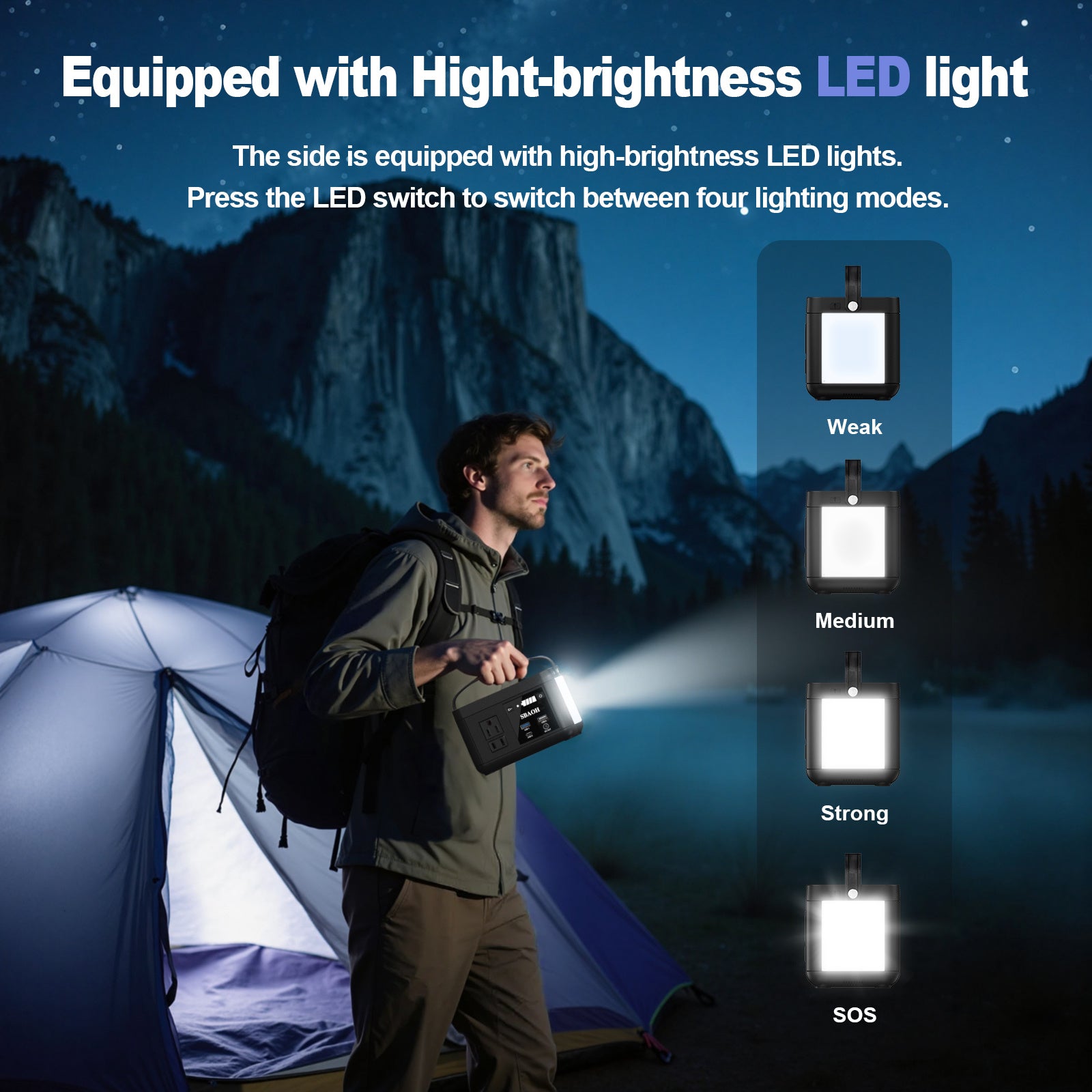 Portable Power Station P86,88.8Wh LiFePo4 Battery,with 120W AC Outputs, Solar Generator For Travel And Camping - DropOnline.co