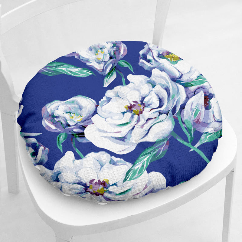 Flower Flower 213 Thick Flannel Chair Cushion - DropOnline.co