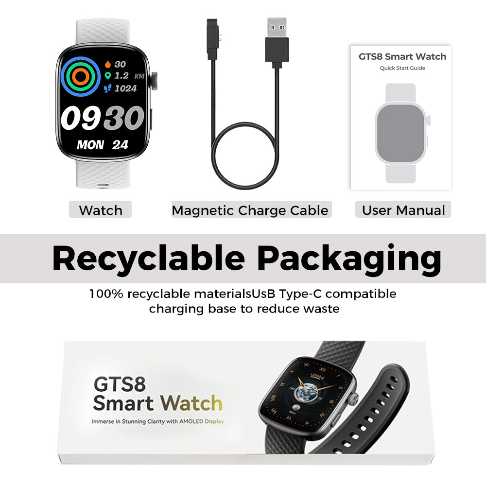 1.95-inch Smartwatch Fitness Tracker With Multiple Exercise Modes - DropOnline.co