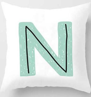 Cute Design Alphabet L Cushion Cover - DropOnline.co
