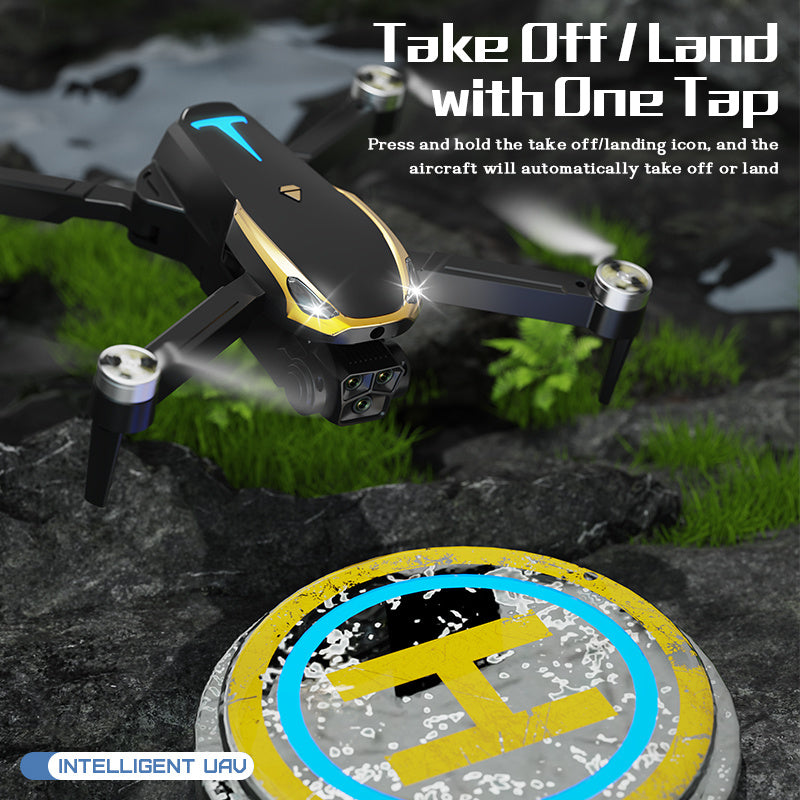 M8 Pro Drone Quadcopter Remote Control Handle Four Axis HD 6K Photography UAV Altitude Fixation Helicopter Toys - DropOnline.co