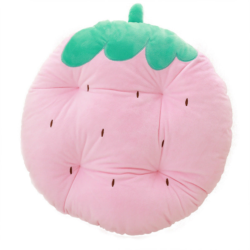 Cute thick fruit seat cushion office cushion - DropOnline.co